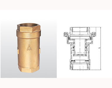  埃美柯黃銅比例減壓閥712/717結構圖
