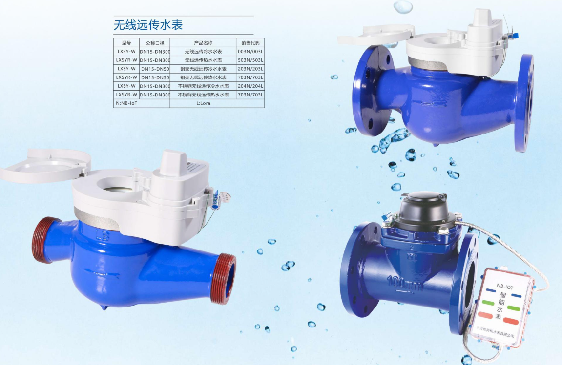 埃美柯無線遠傳水表LXSY-W圖片